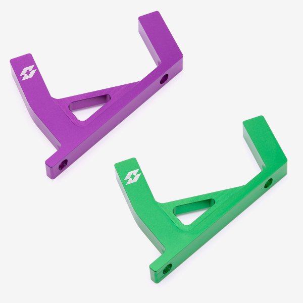 Full-E Charged Front Aluminium Brake Disc Bracket Purple