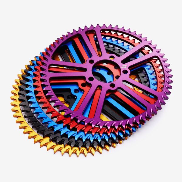 Full-E Charged Rear Sprocket 420-58T Purple