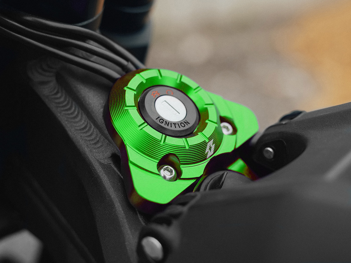 Full-E Charged Ignition Mount Plate Green