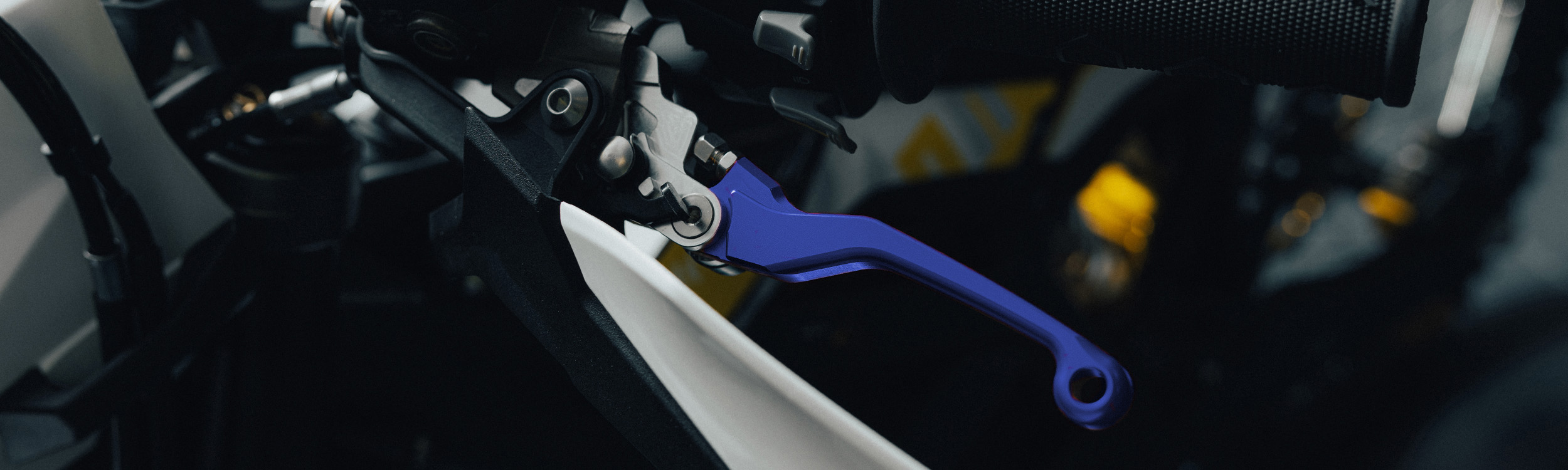 Full-E Charged Adjustable Brake Levers for Ultra bee Blue