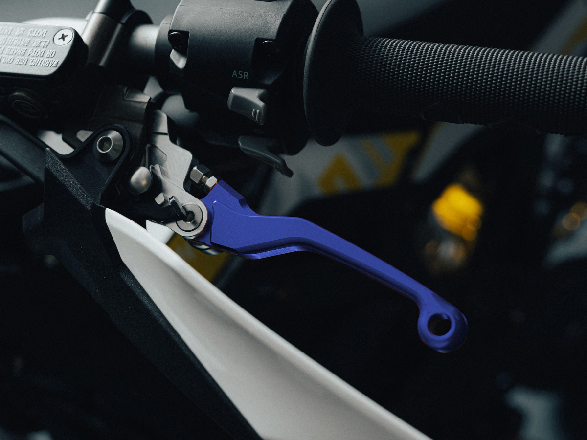 Full-E Charged Adjustable Brake Levers for Ultra bee Blue