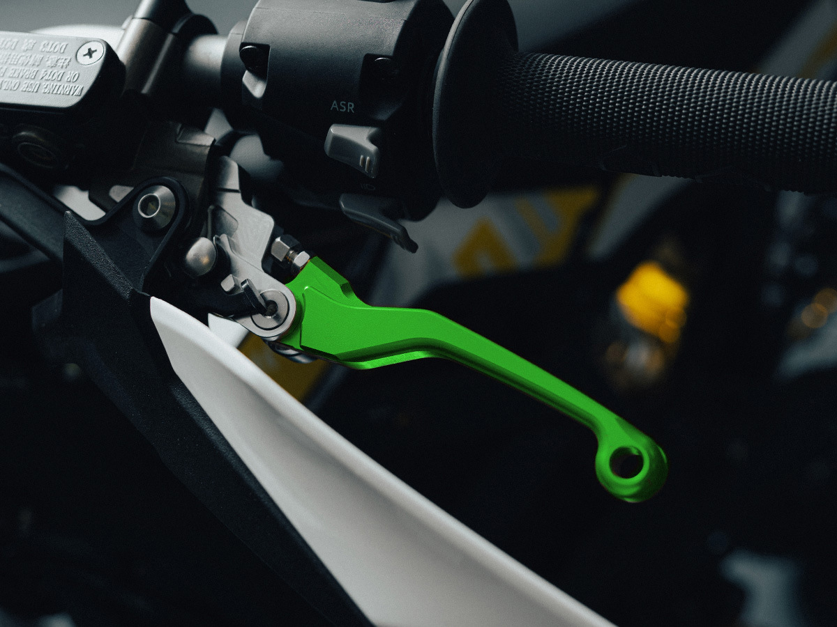 Full-E Charged Adjustable Brake Levers for Ultra bee Green