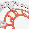 Full-E Charged Front Orange Oversize Brake Disc 270mm for Ultra bee