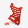 Full-E Charged Rear Brake Disc Bracket Aluminium 250mm Orange