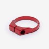 Full-E Charged Steering Tube Riser Reinforcing Clamp Red