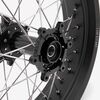 Full-E Charged Front And Rear Wheel Set 17inch X 3.5 & 17inch X 4.25 for Ultra_bee Black