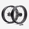 Full-E Charged Front And Rear Wheel Set 17inch X 3.5 & 17inch X 4.25 for Ultra_bee Black