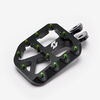 Full-E Charged Black Foot Peg Set Green Pins